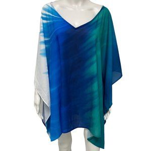 Lan Bryant Over size Blouse V neck  shorts sleeve size 26/28